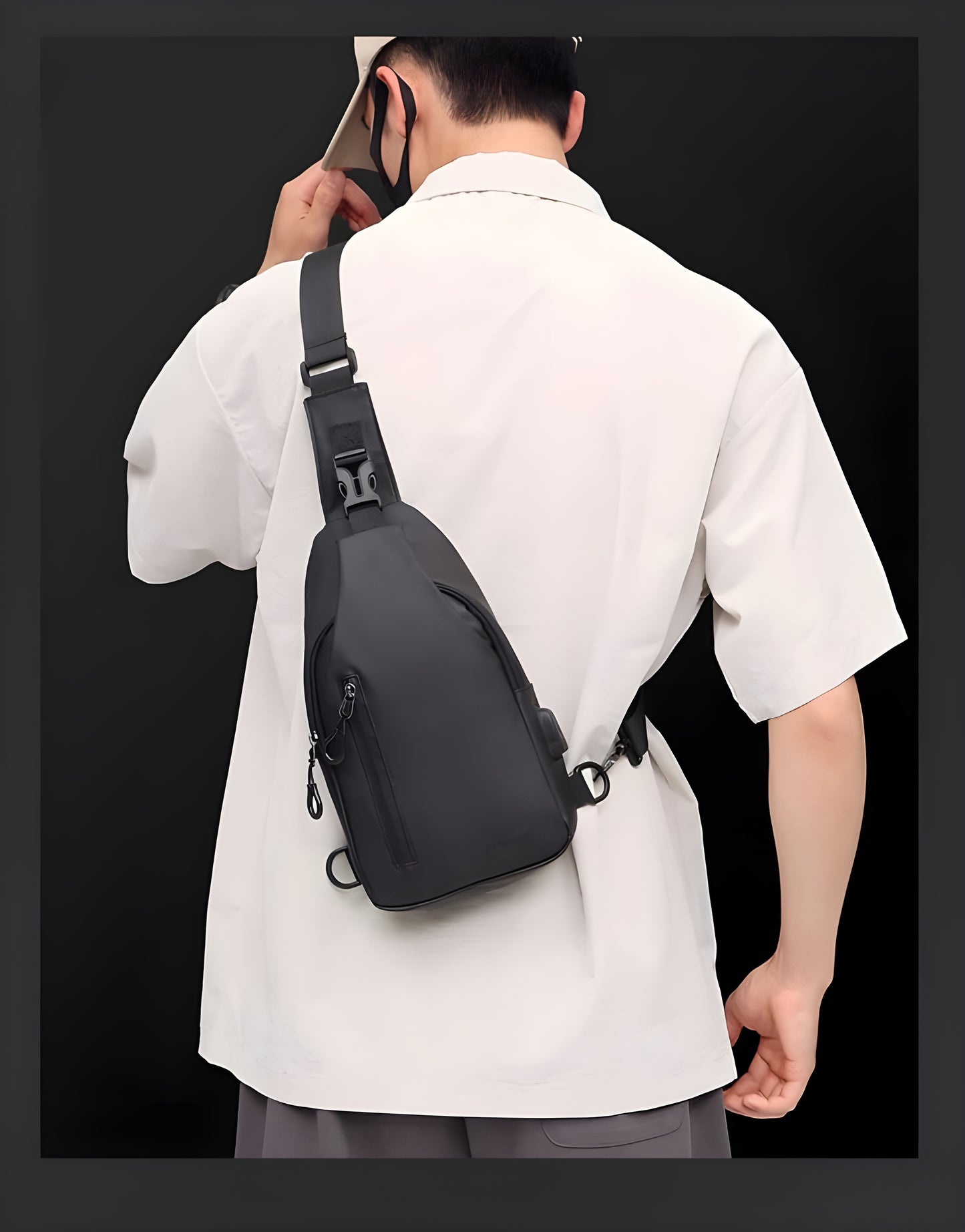 Coziro Sac à Épaule Intelligent – Étanche & Port de Recharge USB