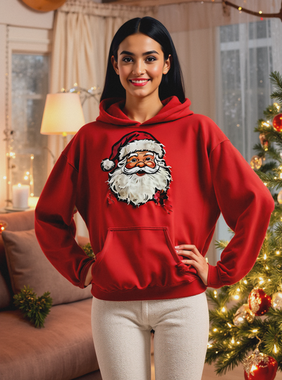 Hoodie femme Père Noël