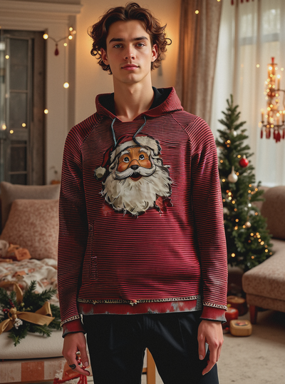 Hoodie homme Père Noël