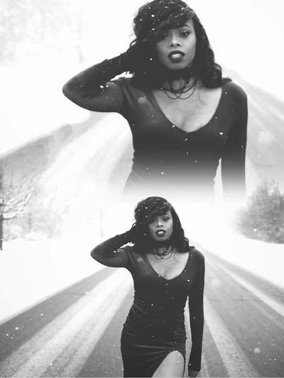 Women'S Sexy Bodycon Long Sleeve Deep V Neck High Slit Cocktail Party Maxi Dresses