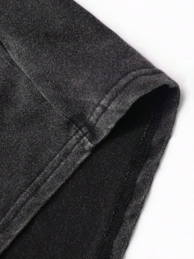 Manfinity EMRG Men'S Letter Printed round Neck Summer Short Sleeve T-Shirt