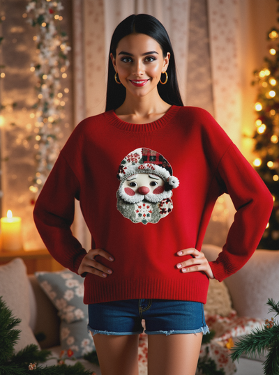 Top femme Père Noël