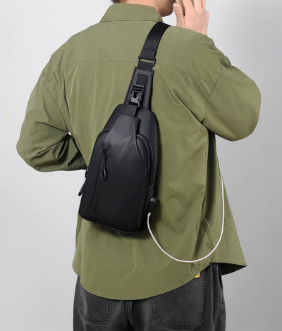 Coziro Smart Shoulder Bag – Waterproof & USB Charging Port