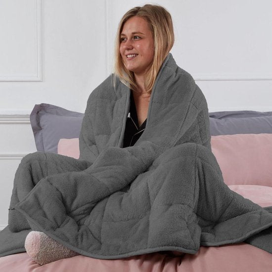 Coziro Gewogen stressverminderend fleece deken