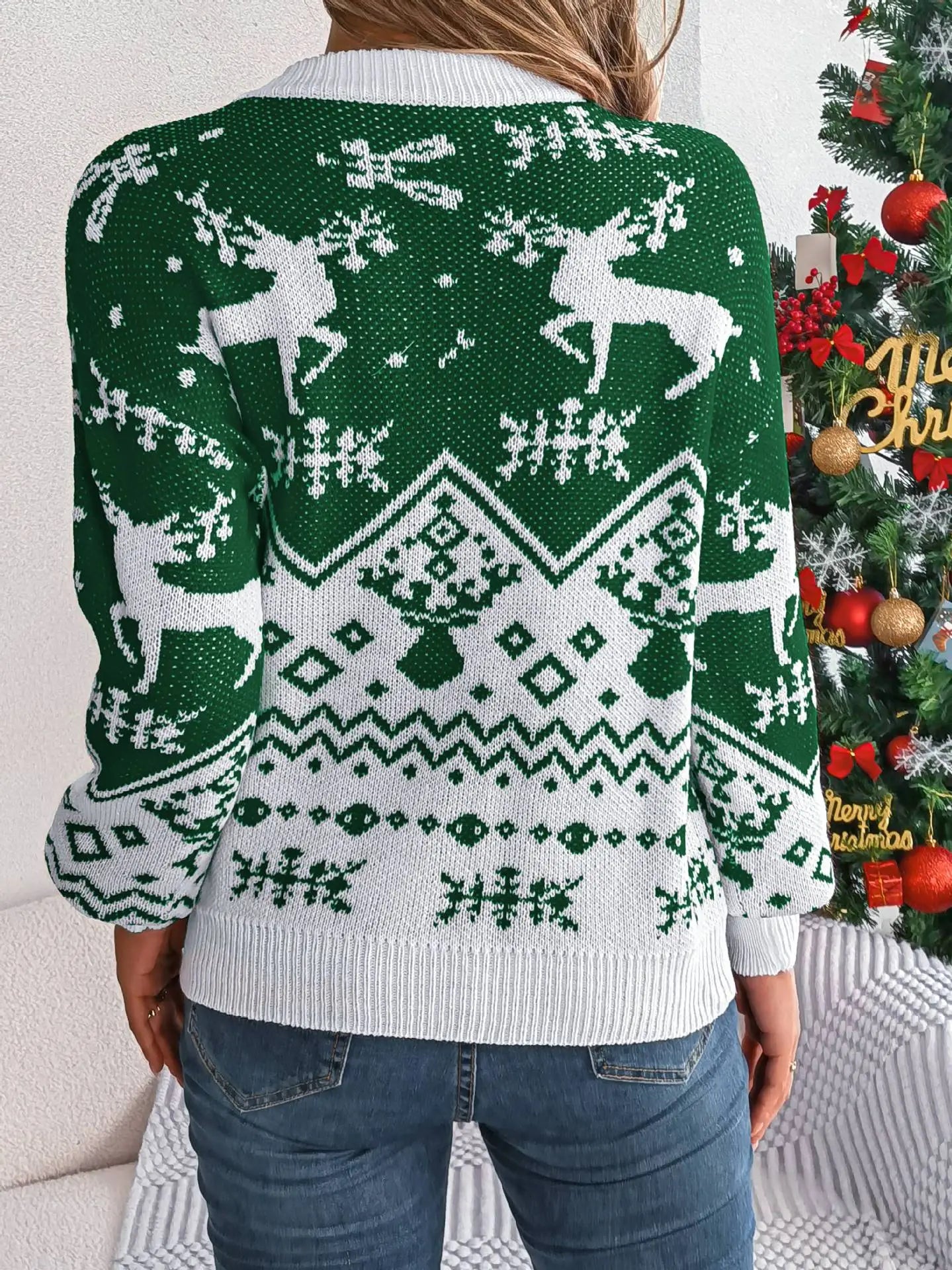 Coziro Pull de Noël Femme
