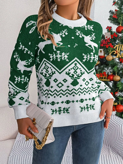 Coziro Pull de Noël Femme