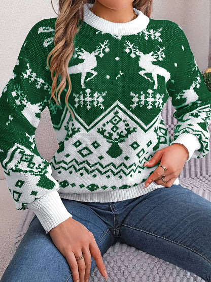Coziro Pull de Noël Femme