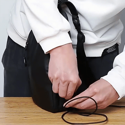 Coziro Smart Shoulder Bag – Waterproof & USB Charging Port