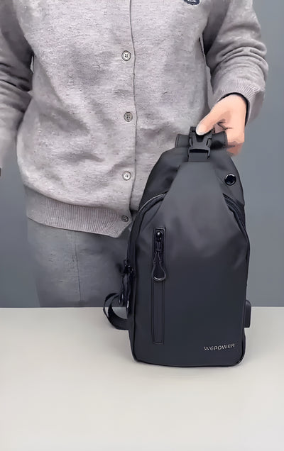 Coziro Smart Shoulder Bag – Waterproof & USB Charging Port