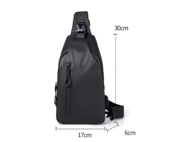 Coziro Smart Shoulder Bag – Waterproof & USB Charging Port