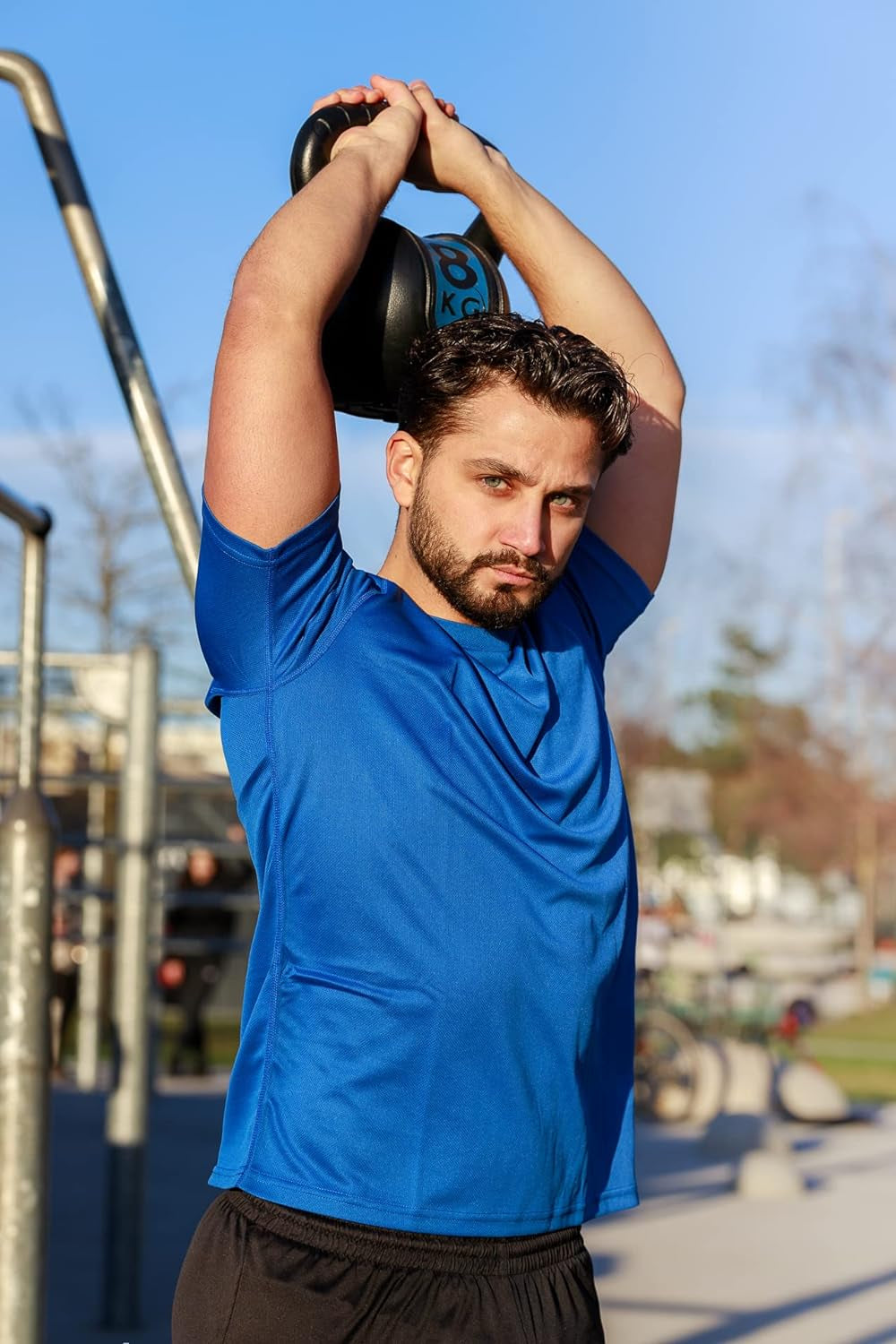 Men'S 1/3 Pack Workout Shirts Quick Dry Moisture Wicking Short Sleeve Mesh Athletic T-Shirts