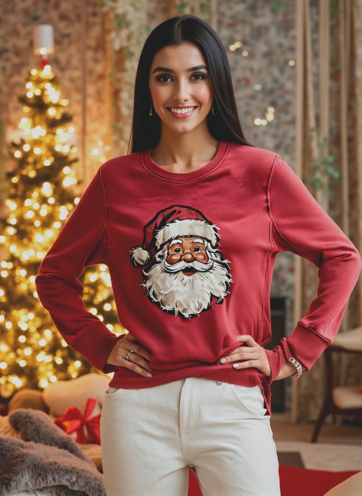 Sweat-shirt femme Noël