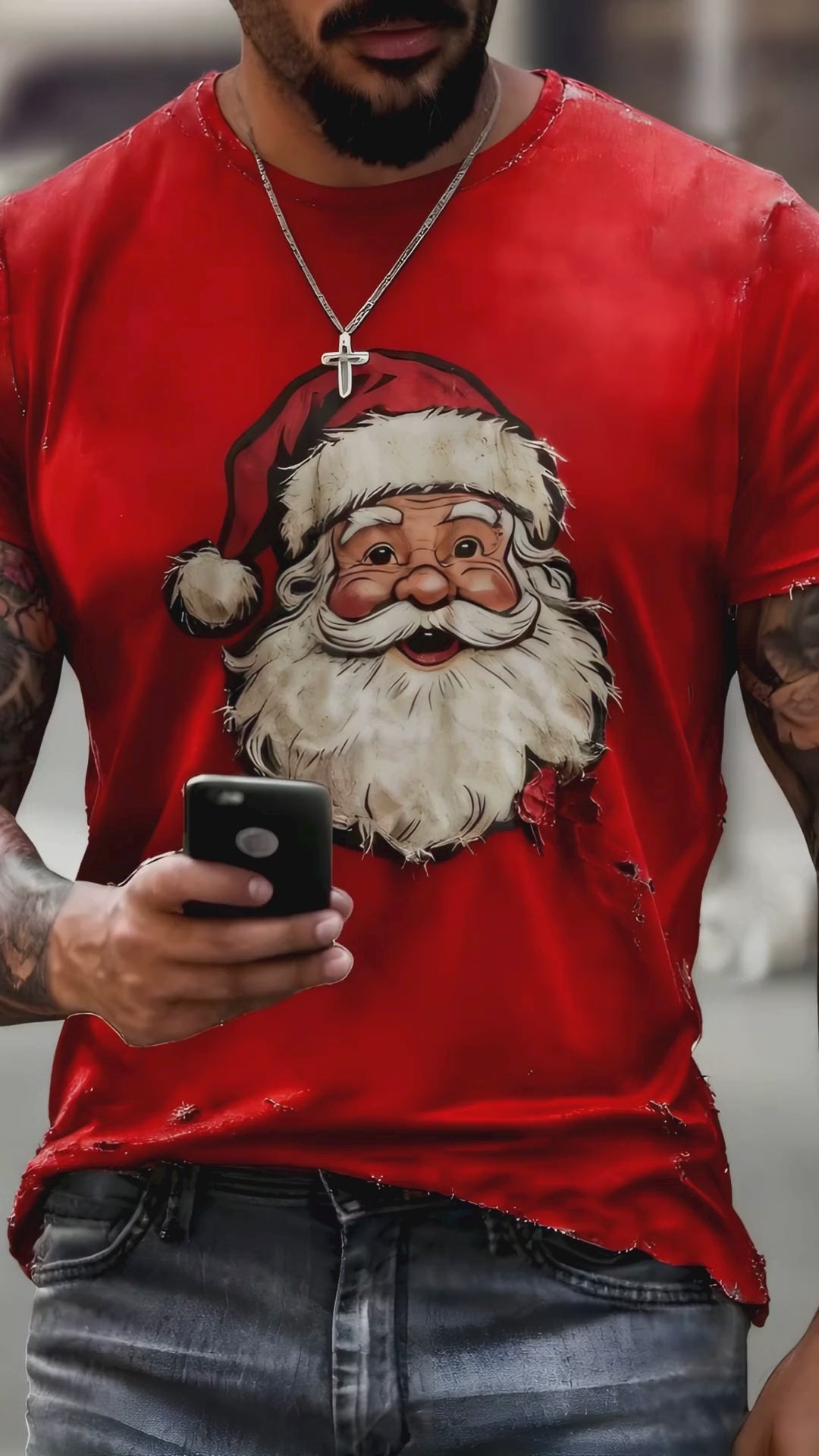 T-shirt homme Père Noël