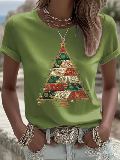 T-shirt femme sapin de Noël