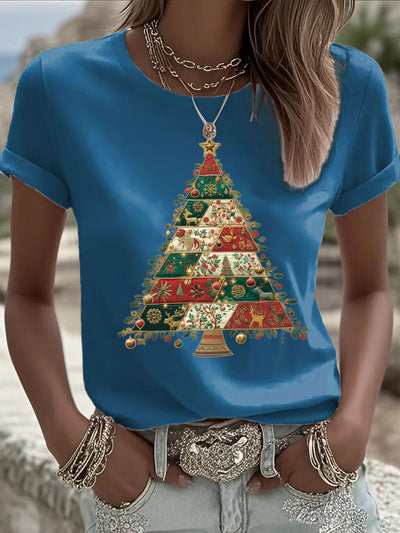 T-shirt femme sapin de Noël
